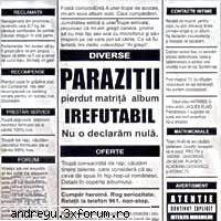 PARAZITII albume - super star - muzica